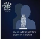 Ravensburger 3D Puzzle Iconics: 12008028 Turm von Pisa - mit Licht - Der wohl bekannteste schiefe Turm der Welt als de