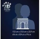Ravensburger 3D Puzzle Iconics: 12008029 Triumphbogen Paris - mit Licht - Das berühmte Monument am Ende der Champs Ély