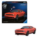 Ravensburger 3D Puzzle Iconics: 12008036 Dodge Challenger R/T Scat Pack Widebody - Muscle-Car Kraftpaket als detailget