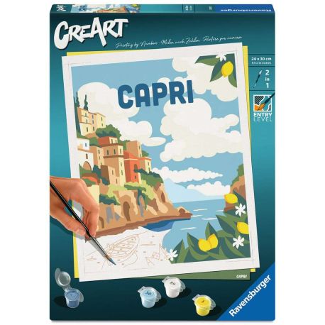 Ravensburger CreArt - Malen nach Zahlen 25893 - Capri - ab 12 Jahren