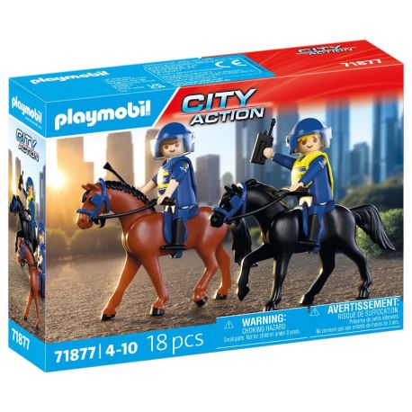 PLAYMOBIL 71877 Polizeireiterstaffel