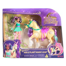Unicorn Academy Small Doll Ava   Plant Magic Leaf