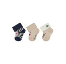 Baby Socken 3er Schneemannmar