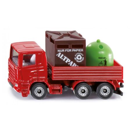 SIKU 828 Super Recycling-Transporter, sortiert