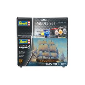 Model Set HMS Victory, Revell Modellbausatz mit Basiszubehör