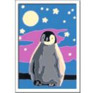 Ravensburger Malen nach Zahlen 28775 - Kleiner Pinguin – Kinder ab 7 Jahren