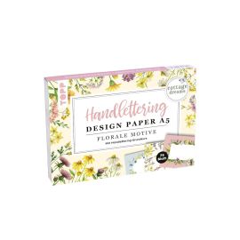 TOPP Handlettering Design PaperA5 Florale Motive