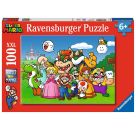 Ravensburger 12992 Puzzle Super Mario Fun 100 Teile XXL