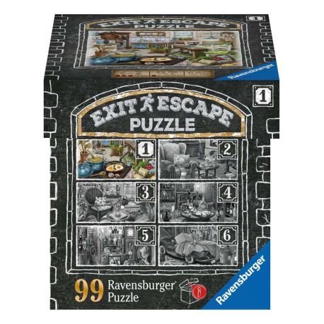 Ravensburger 16877 Puzzle Im Gutshaus Küche 99 Teile