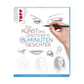 Kunst des Zeichnens 15 Min.-Gesichter