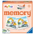 Ravensburger - 20878 - My first memory® Fahrzeuge, Merk- und Suchspiel mit extra großen Bildkarten für Kinder ab 2 Jah