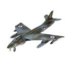 Model Set Hawker Hunter FGA.9, Revell Modellbausatz mit Basiszubehör
