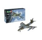 Model Set Hawker Hunter FGA.9, Revell Modellbausatz mit Basiszubehör