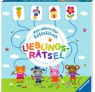 Ravensburger Mein allererster Rätselblock - Lieblingsrätsel - Rätselbuch ab 3 Jahre