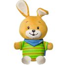 Ravensburger ministeps 4199 Kuschelhase Pelle, schmuseweiches Kuscheltier zum Spielen, Schlafen und Liebhaben, 25 cm,