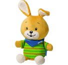 Ravensburger ministeps 4199 Kuschelhase Pelle, schmuseweiches Kuscheltier zum Spielen, Schlafen und Liebhaben, 25 cm,