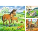 Ravensburger 8029 Puzzle Kuschelzeit 3 X 49 Teile