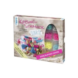 Katsuki Schmuckset mit Buchstabenperlen - Neon, sortiert