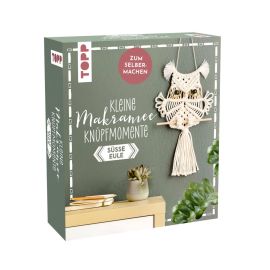 Kleine Knüpfmomente: Makramee-Knüpf-Set - Süße Eule