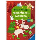 Ravensburger Weihnachtsmalbuch - 48 Ausmalbilder für Kinder ab 3 Jahren - mit gestalteter Widmung