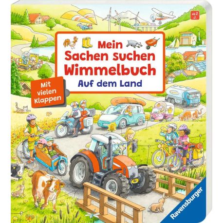 Mein Sachen suchen Wimmelbuch: Auf dem Land