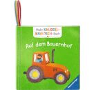 Mein Knuddel-Knautsch-Buch: Auf dem Bauernhof, weiches Stoffbuch, waschbares Badebuch, Babyspielzeug ab 6 Monate