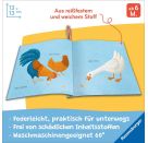 Mein Knuddel-Knautsch-Buch: Auf dem Bauernhof, weiches Stoffbuch, waschbares Badebuch, Babyspielzeug ab 6 Monate