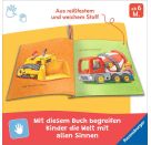 Mein Knuddel-Knautsch-Buch: Mein erstes Autobuch, weiches Stoffbuch, waschbares Badebuch, Babyspielzeug ab 6 Monate