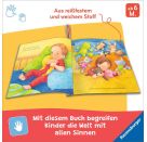 Mein Knuddel-Knautsch-Buch: Wenn kleine Kinder müde sind, weiches Stoffbuch, waschbares Badebuch, Babyspielzeug ab 6 M
