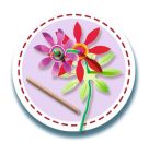 Ravensburger 23678 BeCreative Paper Art Blumen   Schmetterlinge, DIY für Kinder ab 6 Jahren