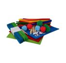 Dino-Bastelbox. Mit Anleitungen, Bastelmaterial und Mitmachbuch