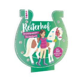 Anziehpuppen-Stickerbuch: Reiterhof