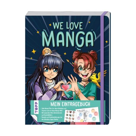 We love Manga. Eintragebuch