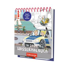 Mein Zauber-Wassermalbuch Fahrzeuge