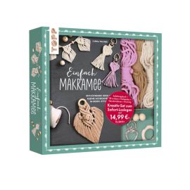 Kreativ-Set Einfach Makramee. Mit Anleitungsbuch und Material