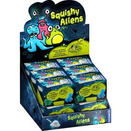 Squishy Aliens Schachtel (12 Ex. im Display)