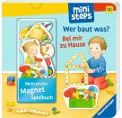 Mein erstes Magnetbuch: Wer baut was? Bei mir zu Hause