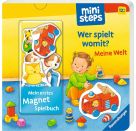 Mein erstes Magnetbuch: Wer spielt womit? Meine Welt
