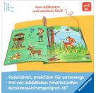 Mein Knuddel-Knautsch-Buch: Im Wald, weiches Stoffbuch, waschbares Badebuch, Babyspielzeug ab 6 Monate