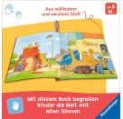 Mein Knuddel-Knautsch-Buch: Große Fahrzeuge, weiches Stoffbuch, waschbares Badebuch, Babyspielzeug ab 6 Monate