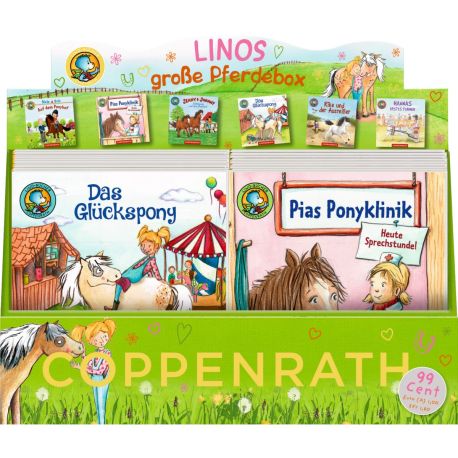 Lino-Bücher Box Nr. 77 Linos große Pferdebox 6x10 Ex.