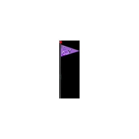 PUKY SAFETY FLAG perky purple