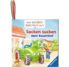 Mein Knuddel-Knautsch-Buch: Sachen suchen. Bauernhof, weiches Stoffbuch, waschbares Badebuch, Babyspielzeug ab 6 Monat