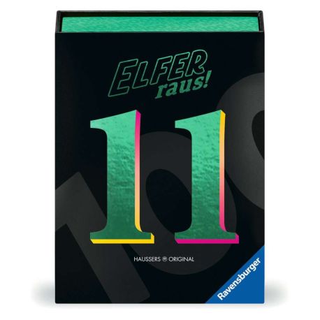 Ravensburger 23020 - Elfer raus! 100 Jahre Jubiläumsedition - Kartenspiel, ab 7 Jahren, Spiel für Kinder, Erwachsene u