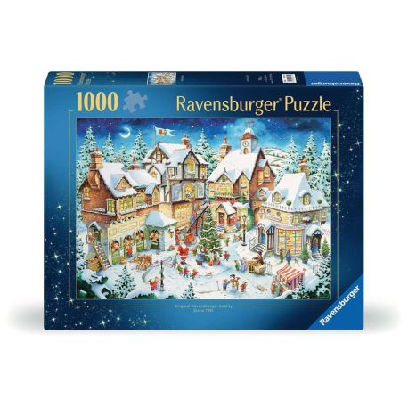 Ravensburger 50-jähriges Jubiläum: Weihnachtsdorf Limited Edition Nr.28 1000-teiliges Puzzle