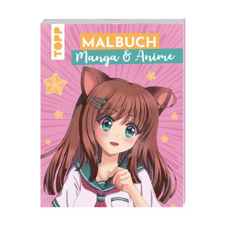 Malbuch Manga   Anime