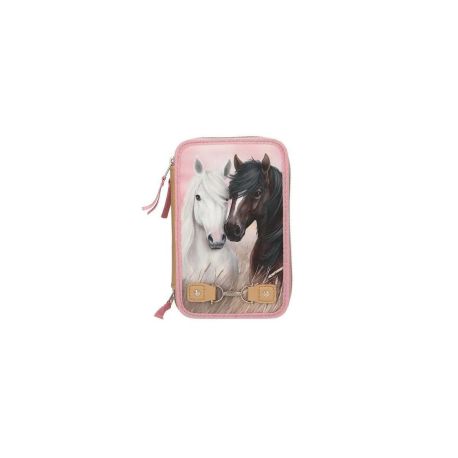 Miss Melody 3 Fach Federtasche DUSTY ROSE