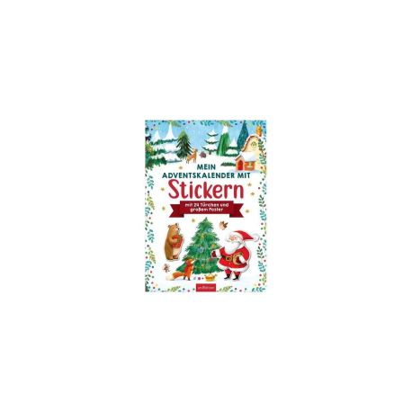 Mein Adventskalender mit Stickern
