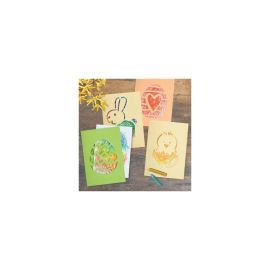 Bastelset - Erstes Malen Kritzelkarten O