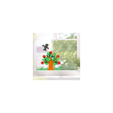 Bastelset - Fensterbild Jahreszeiten